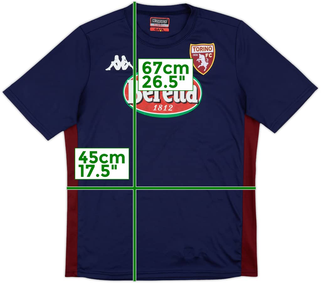 2017-18 Torino Kappa Training Shirt - 7/10 - (S)