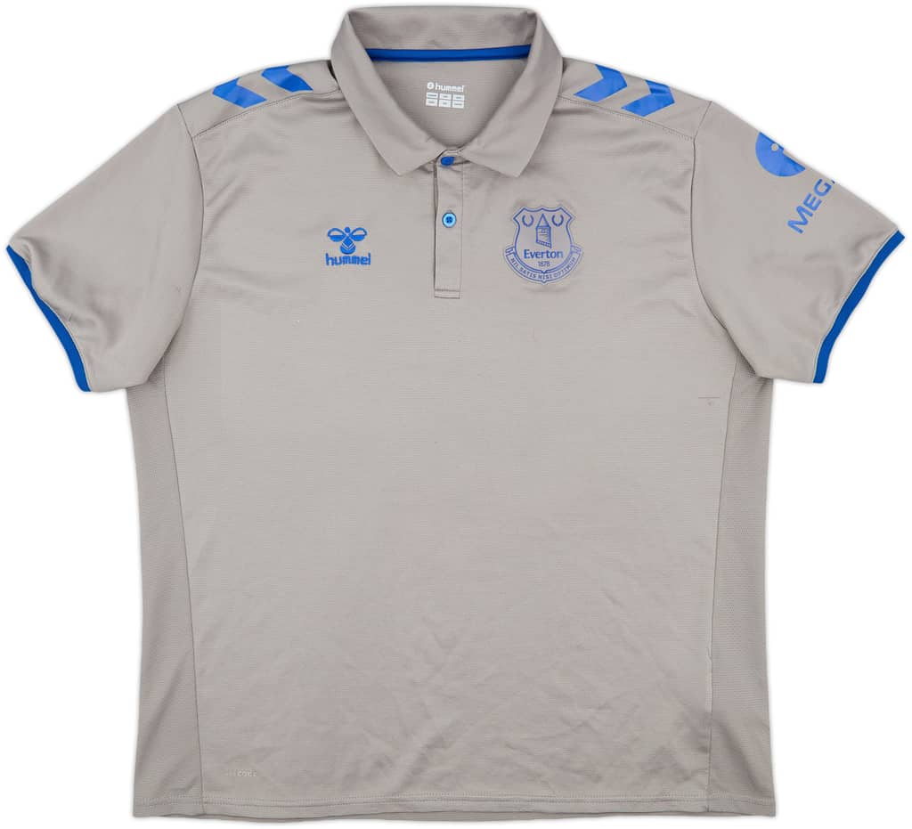 2021-22 Everton Hummel Polo Shirt - 7/10 - (3XL)
