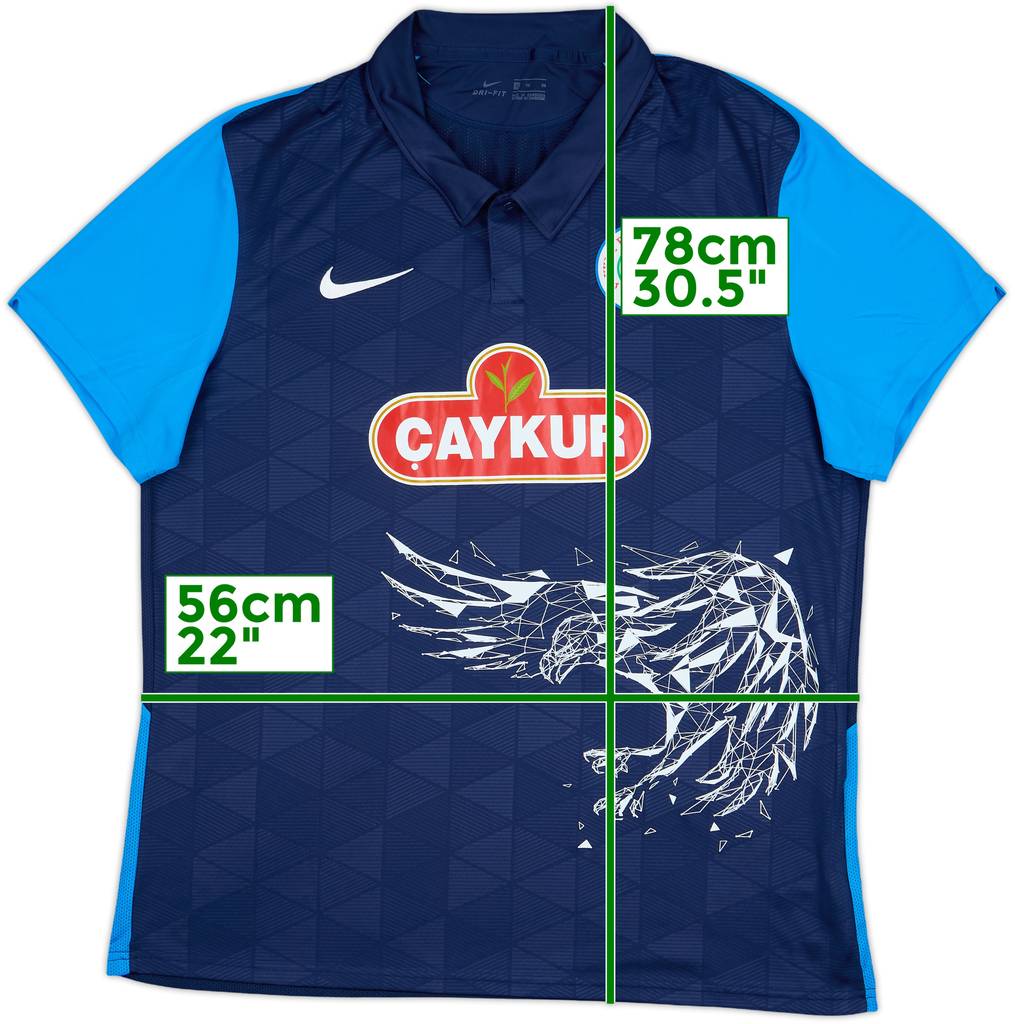 2020-21 Caykur Rizespor Away Shirt - 9/10 - (XL)