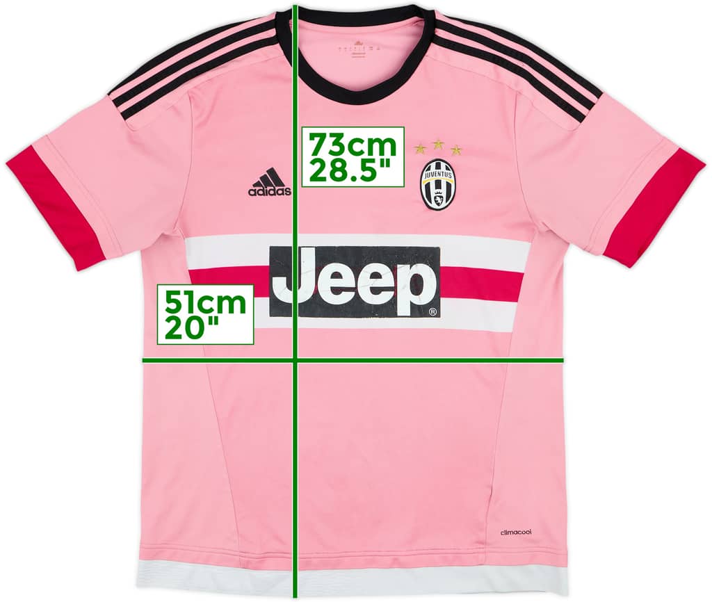 2015-16 Juventus Away Shirt - 5/10 - (L)
