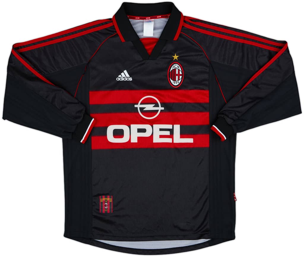 1998-99 AC Milan Third L/S Shirt - 8/10 - (L)