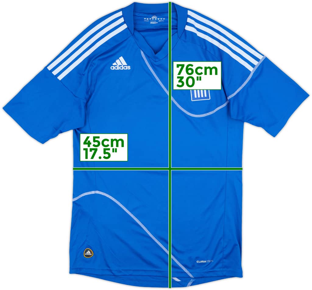 2010-12 Greece Away Shirt - 8/10 - (S)