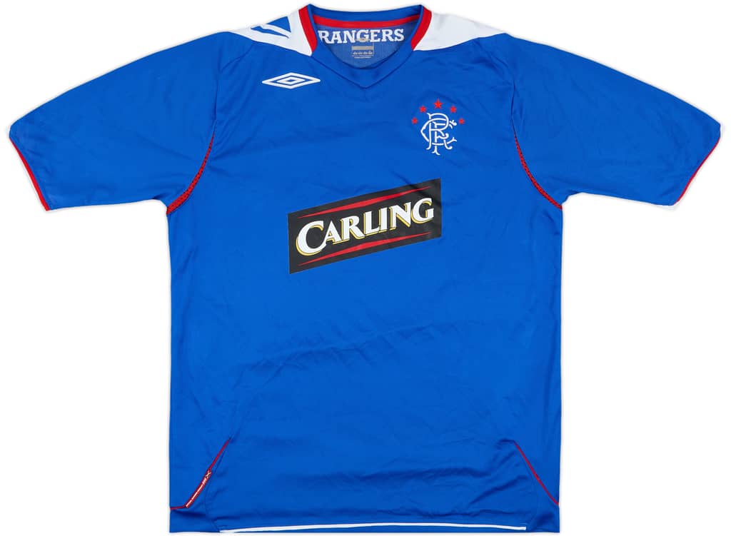2006-07 Rangers Home Shirt - 6/10 - (L)