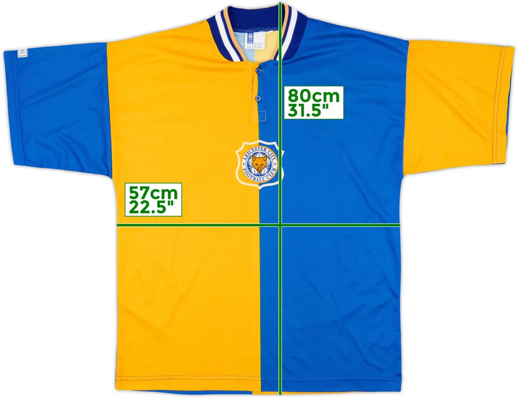 1995-97 Leicester City Fox Leisure Training Shirt - 8/10 - (L)