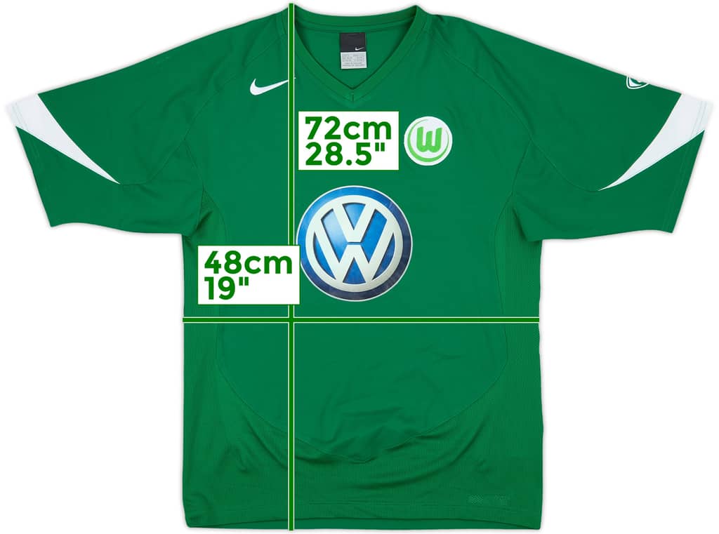2005-06 Wolfsburg Home Shirt - 7/10 - (S)