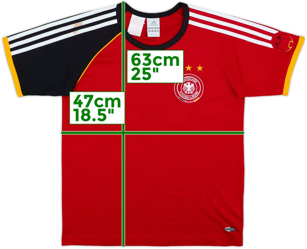 2005-07 Germany Basic Away Shirt - 8/10 - (L.Boys)