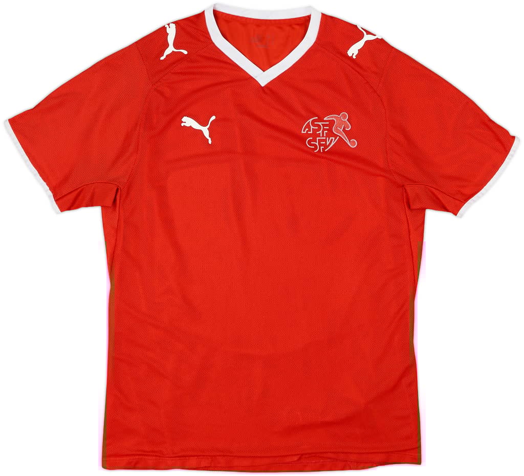 2008-10 Switzerland Home Shirt - 8/10 - (M)