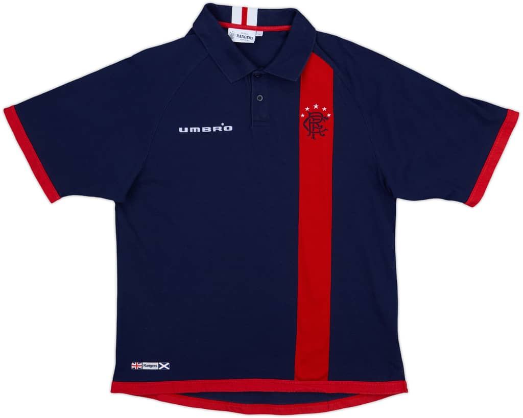 2005-06 Rangers Umbro Polo Shirt - 8/10 - (M)