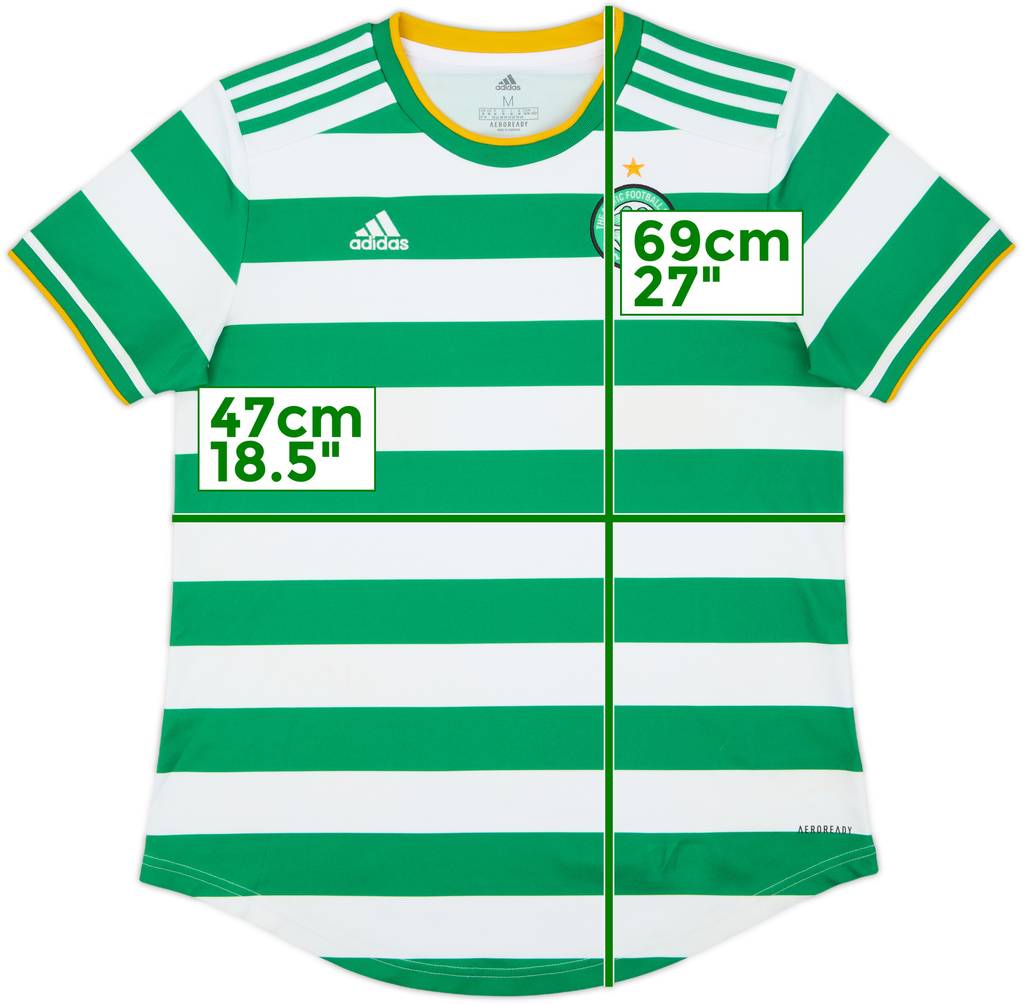 2020-21 Celtic Home Shirt - 10/10 - (Women's M)
