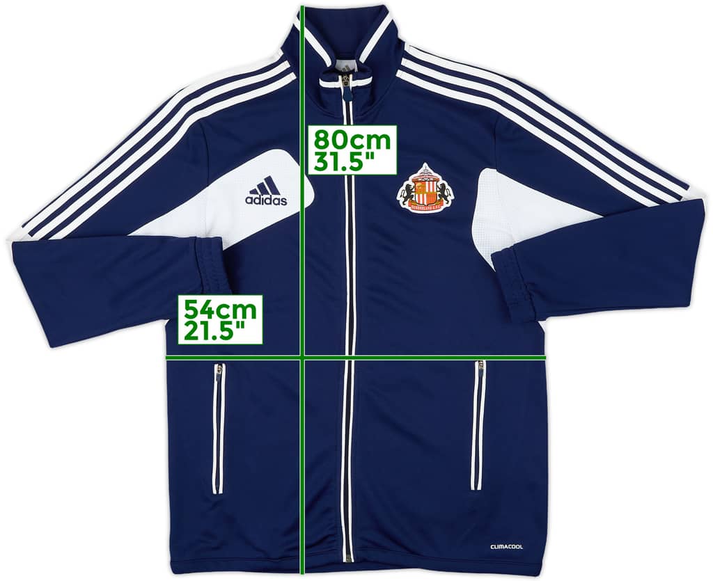 2012-13 Sunderland adidas Track Jacket - 9/10 - (M)