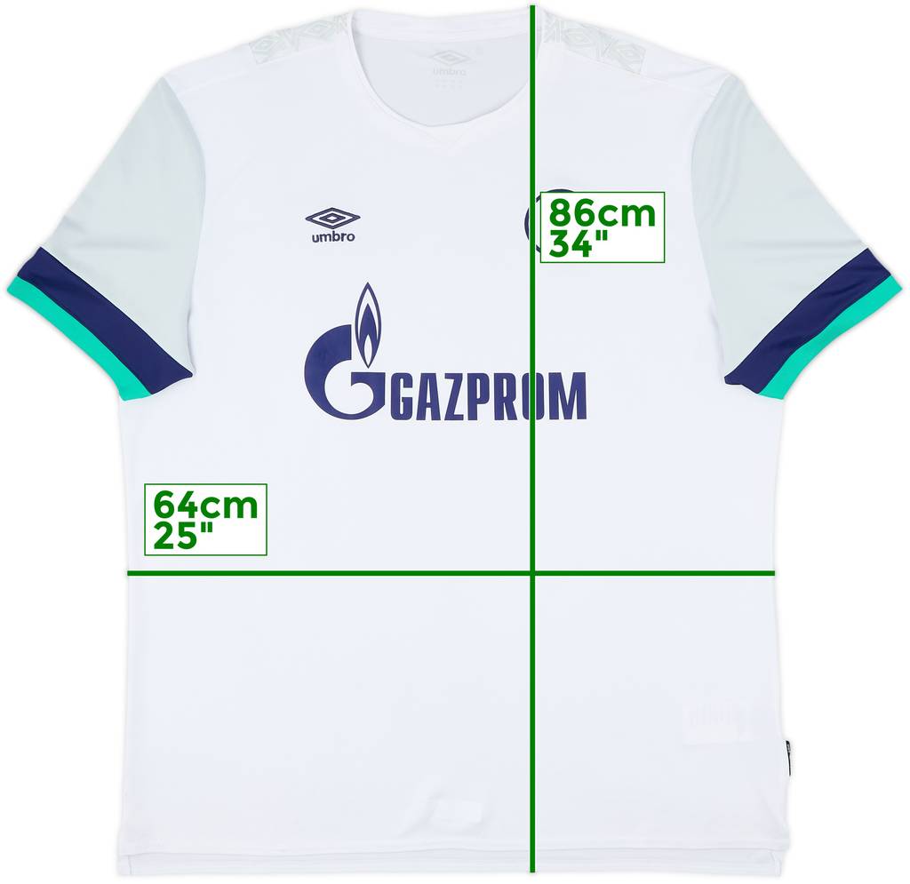 2019-20 Schalke Away Shirt - 9/10 - (3XL)