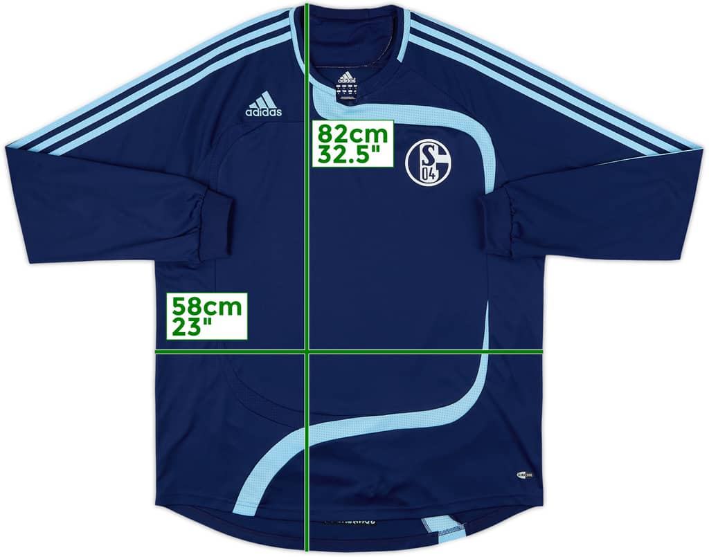 2007-08 Schalke Third L/S Shirt - 9/10 - (L)