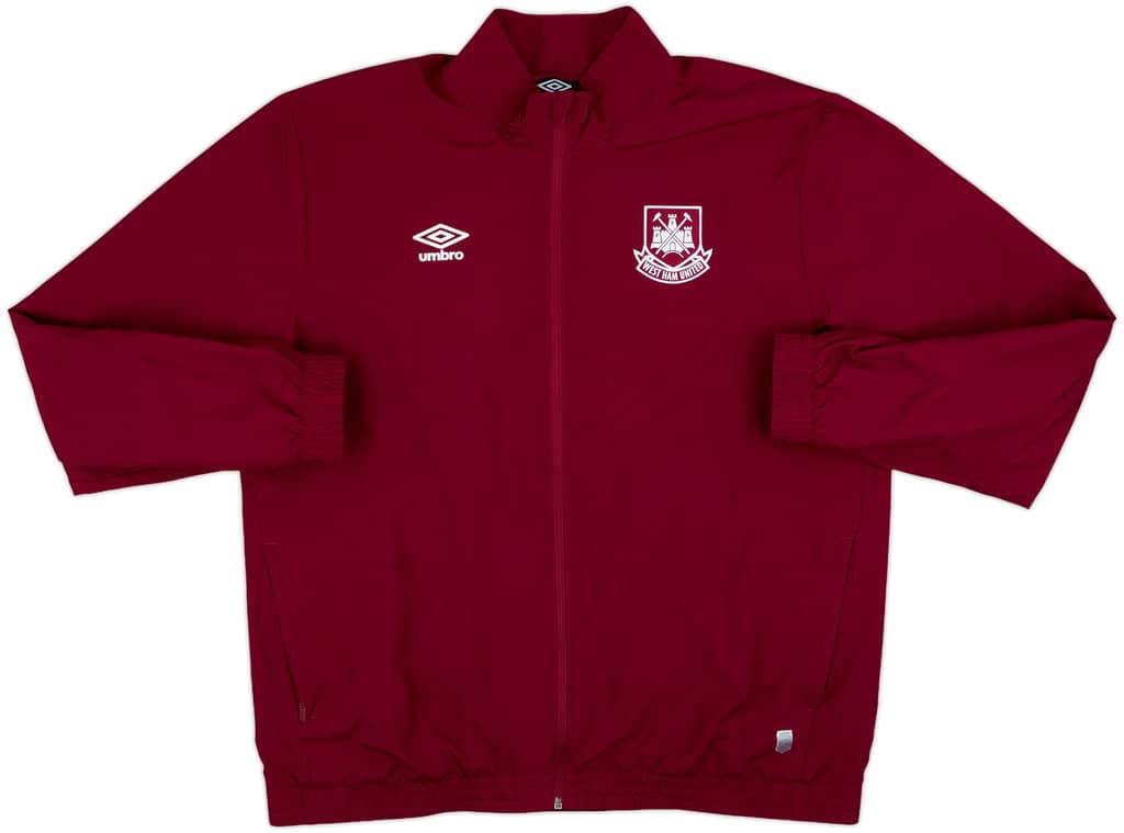 2015-16 West Ham Umbro Track Jacket - 8/10 - (XXL)