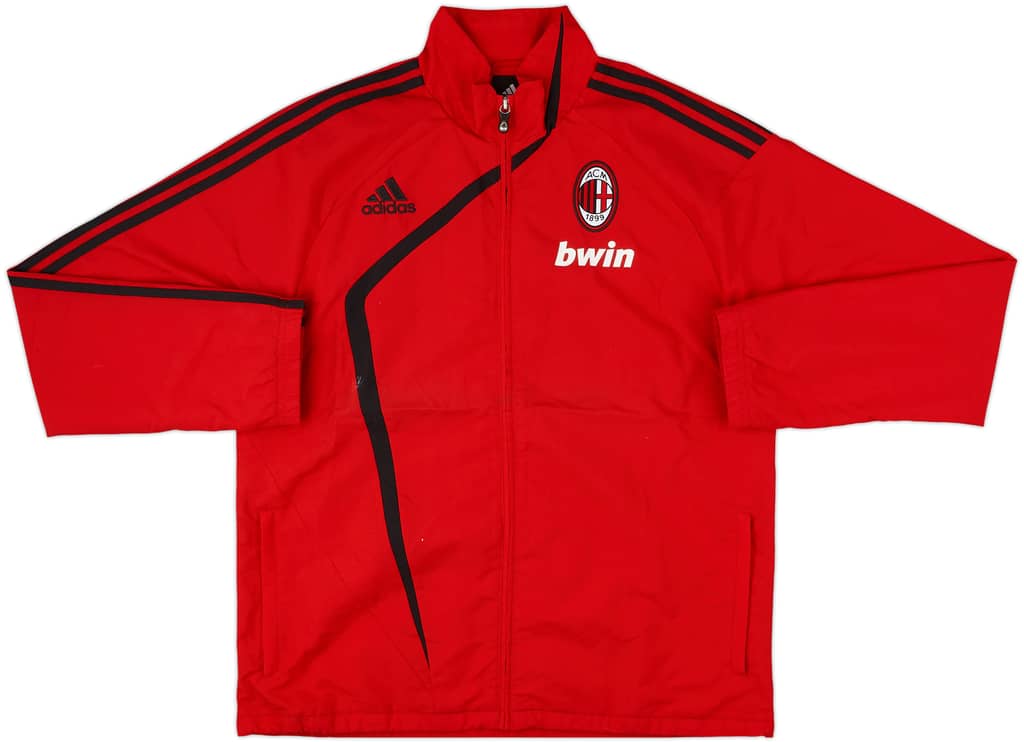 2009-10 AC Milan adidas Track Jacket - 8/10 - (L)