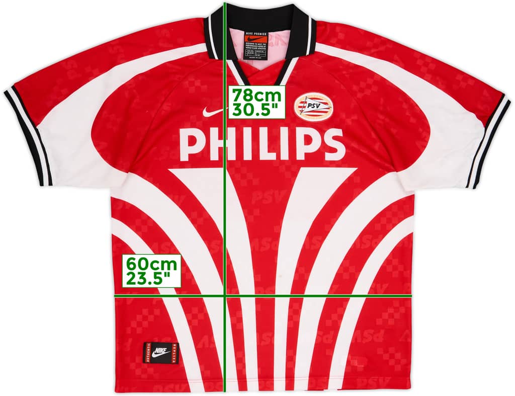 1996-97 PSV Home Shirt - 8/10 - (XXL)
