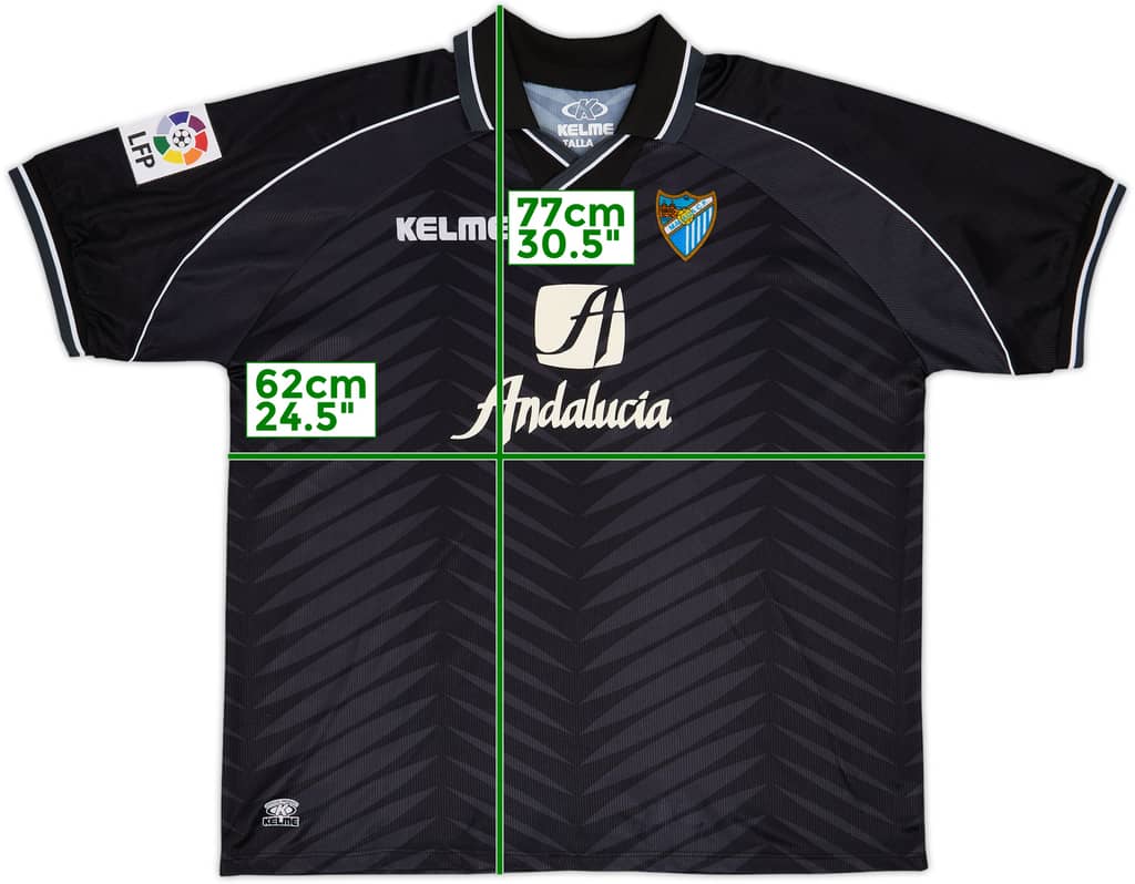 2000-01 Malaga Away Shirt - 8/10 - (L)