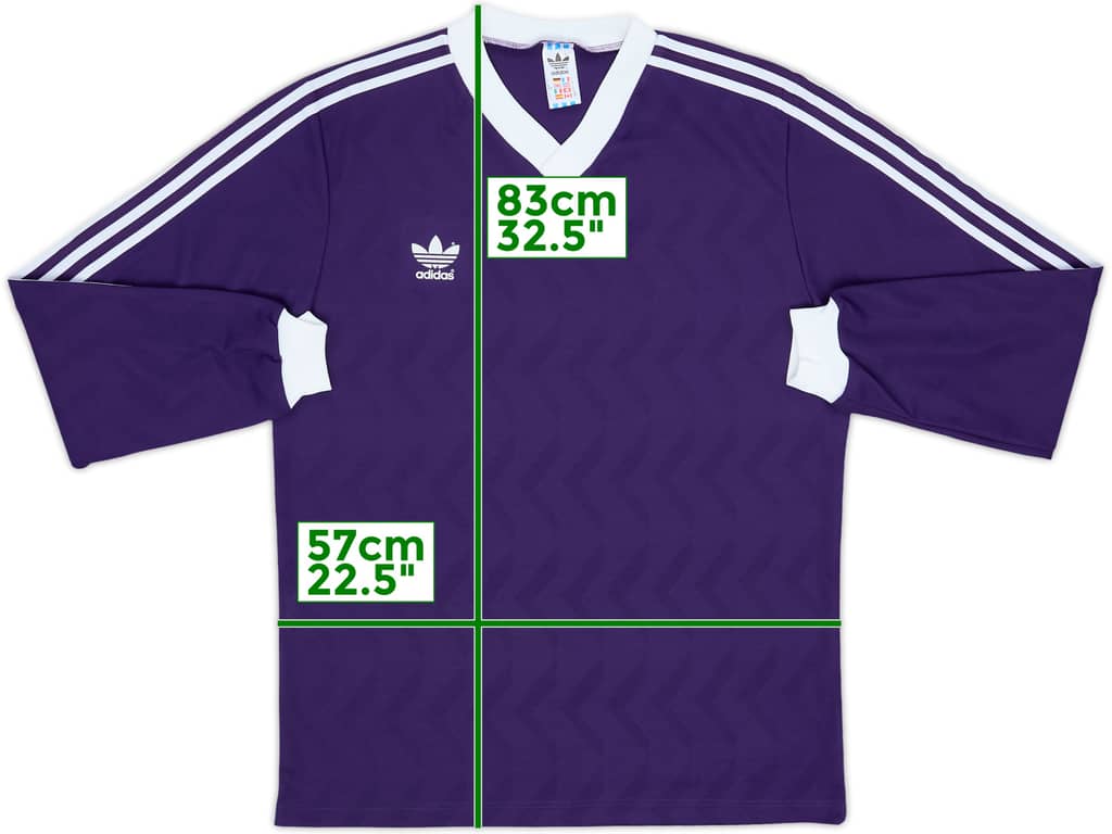 1990s adidas Template L/S Shirt - 10/10 - (L/XL)