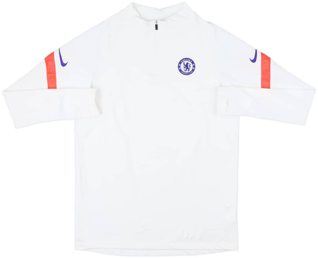 2020-21 Chelsea Nike 1/4 Zip Drill Top - 6/10 - (M)