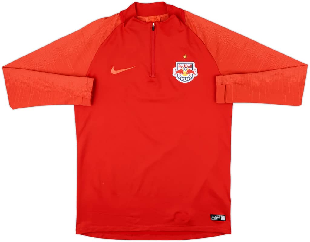 2019-20 Red Bull Salzburg Nike 1/4 Zip Training Top - 8/10 - (M)