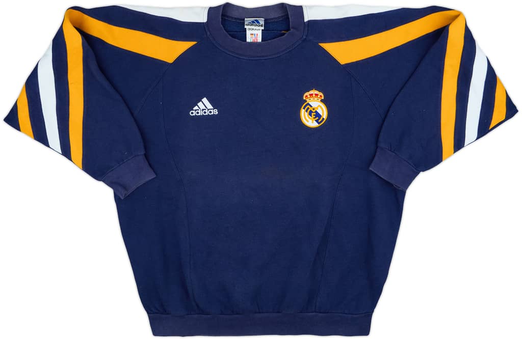 1998-99 Real Madrid adidas Sweat Top - 7/10 - (M/L)