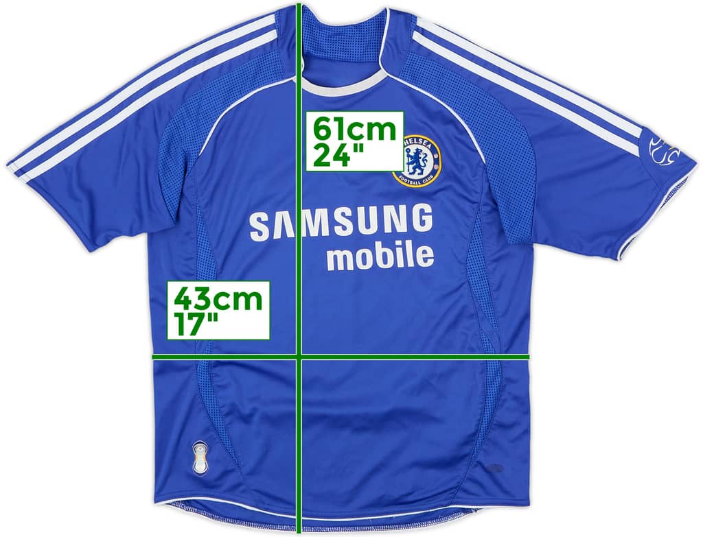 2006-08 Chelsea Home Shirt - 6/10 - (L.Boys)