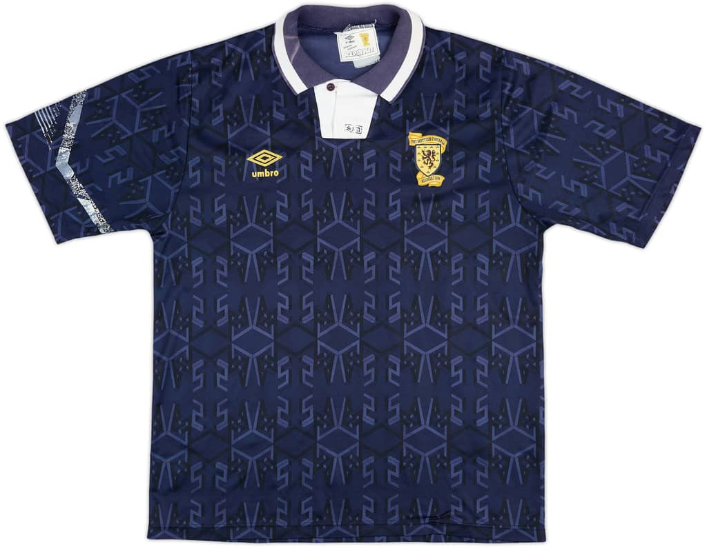 1991-94 Scotland Home Shirt - 5/10 - (L)