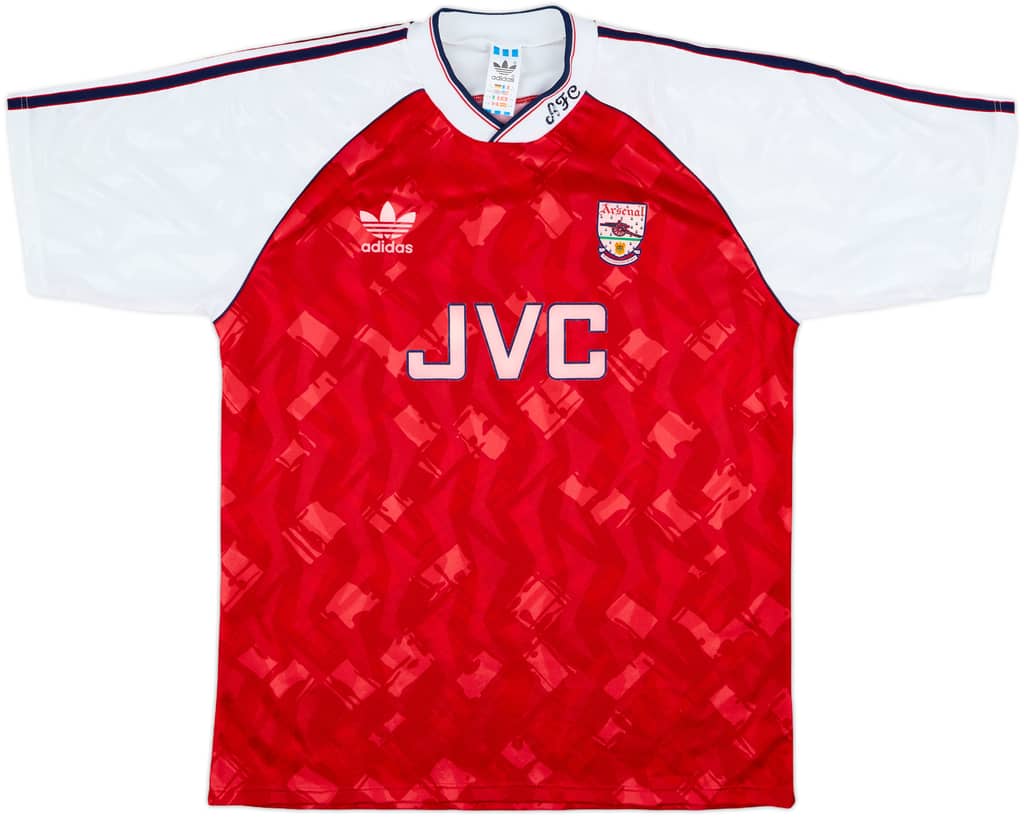 1990-92 Arsenal Home Shirt - 8/10 - (L/XL)