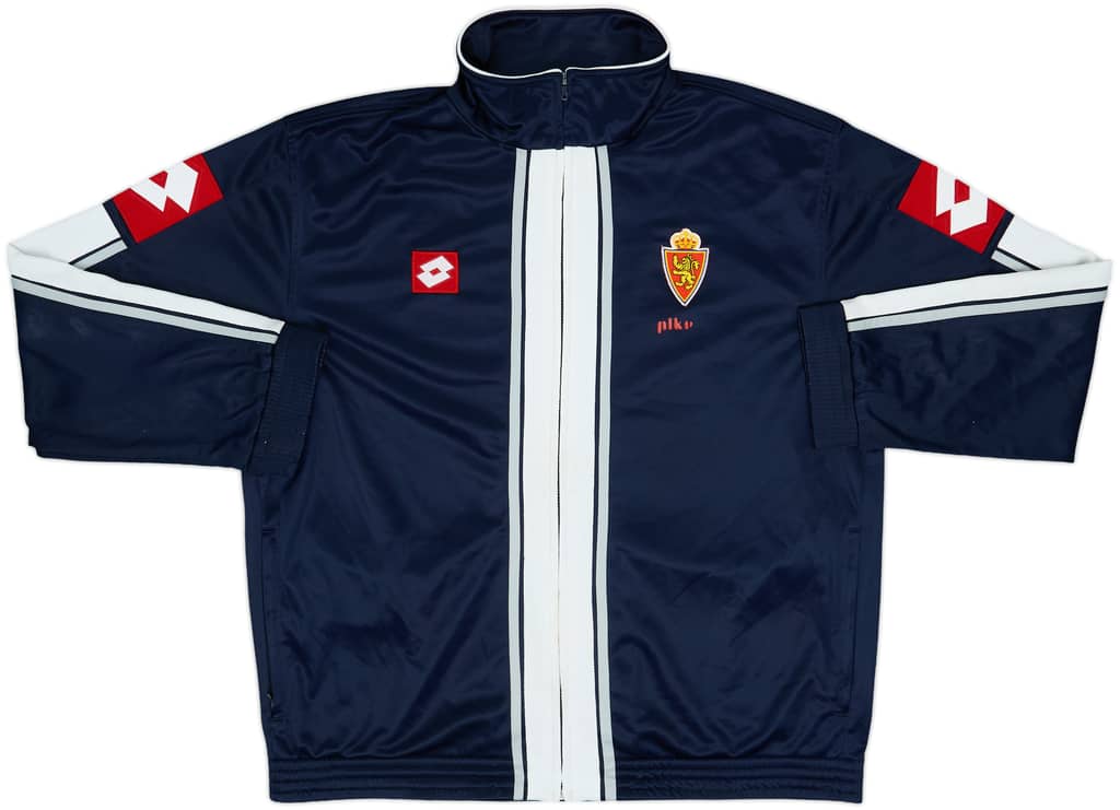 2003-04 Real Zaragoza Lotto Track Jacket - 5/10 - (XXL)
