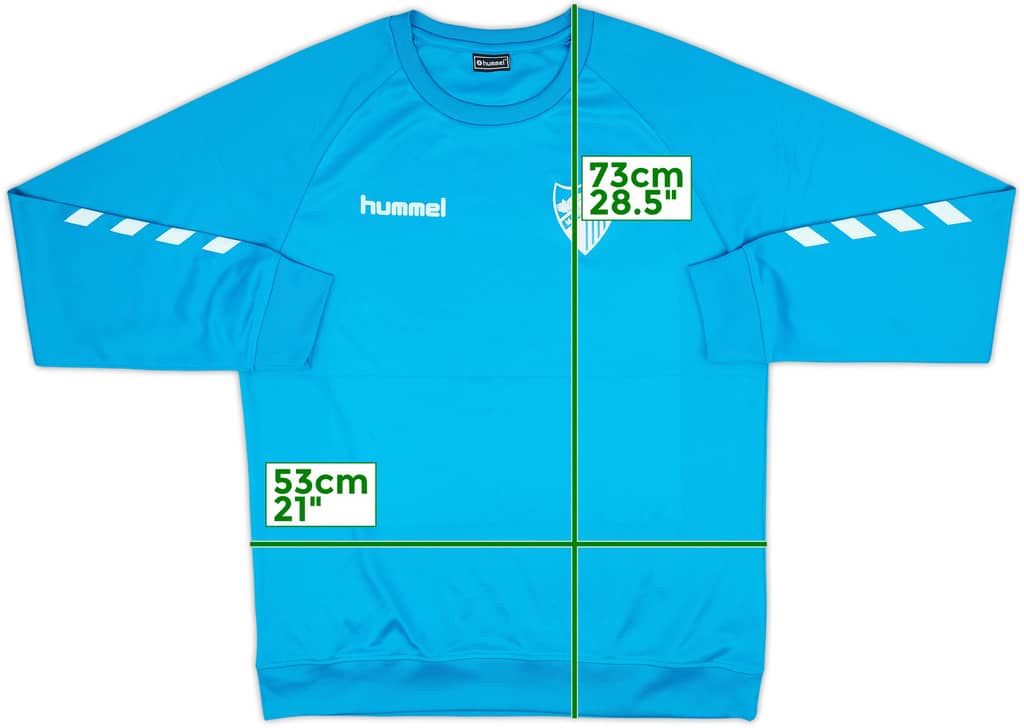 2024-25 Malaga Hummel Sweat Top - 9/10 - (L)