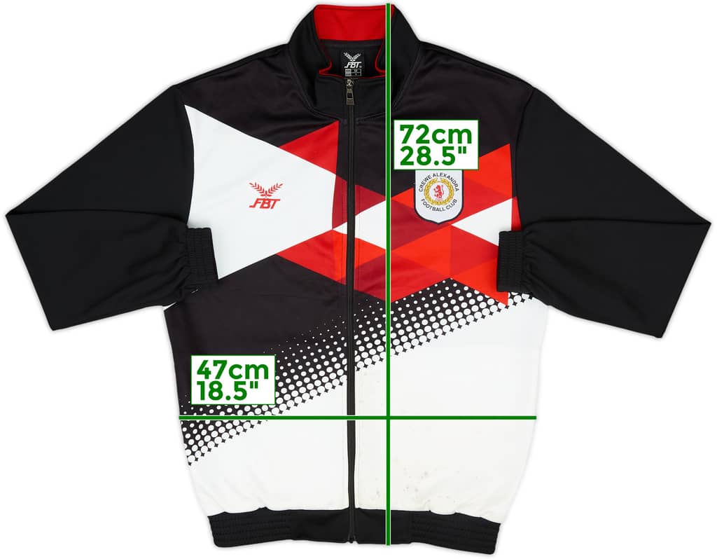 2021-22 Crewe Alexandra FBT Track Jacket - 5/10 - (S)