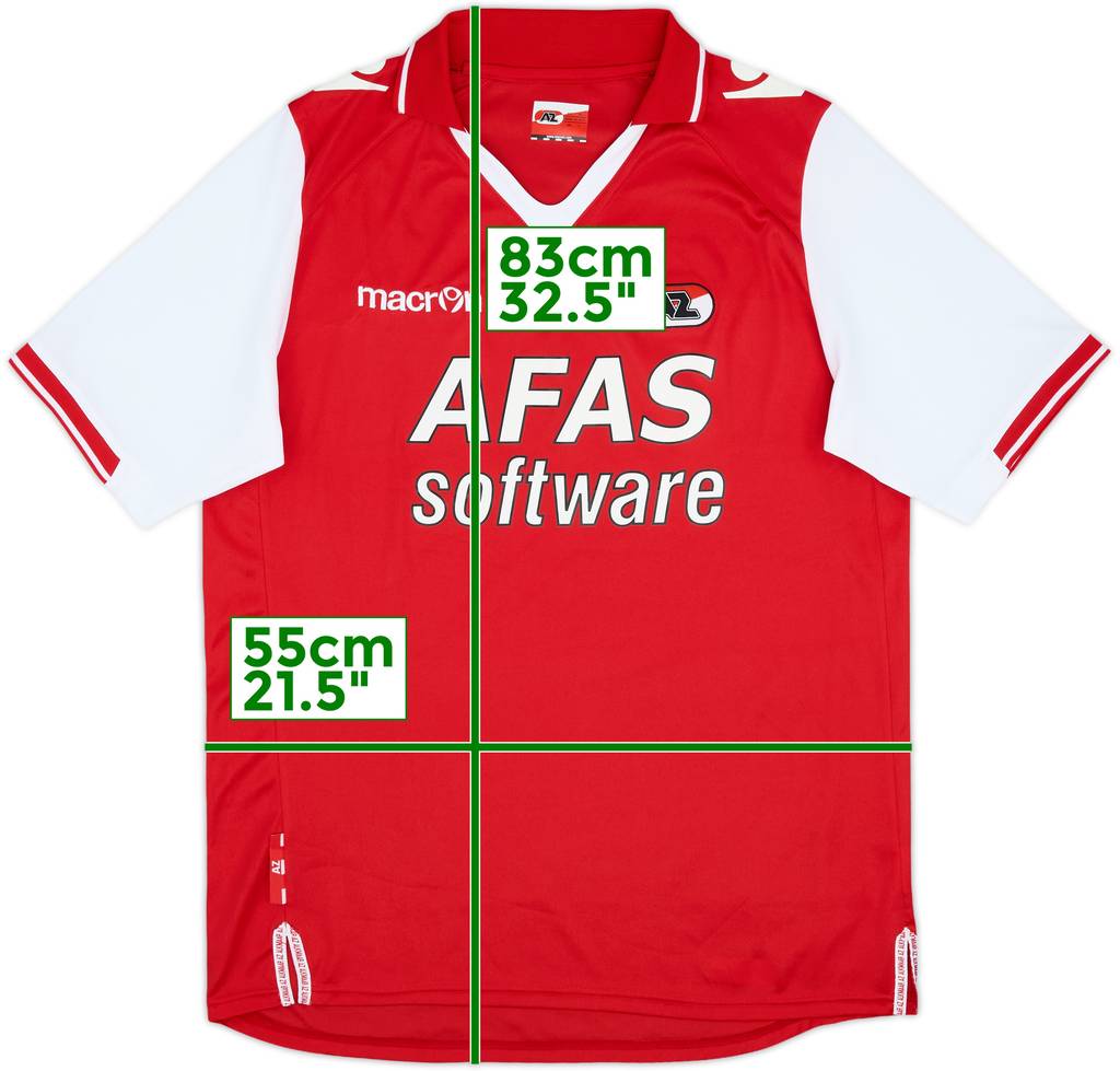 2012-13 AZ Alkmaar Home Shirt - 7/10 - (L)