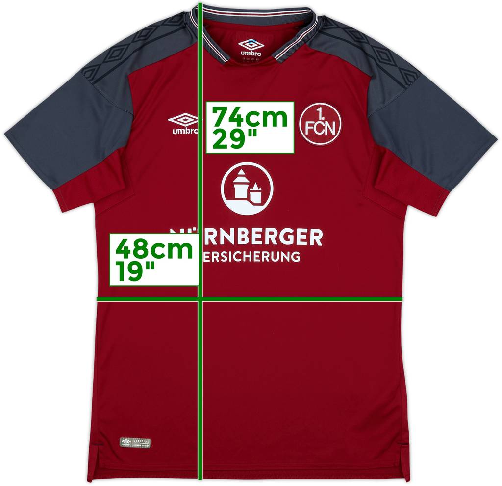 2017-18 Nurnberg Home Shirt - 9/10 - (M)