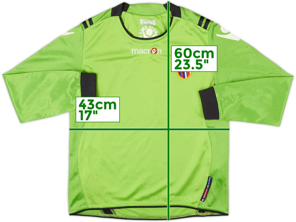 2008-09 Bologna GK Shirt - 9/10 - (XL.Boys)
