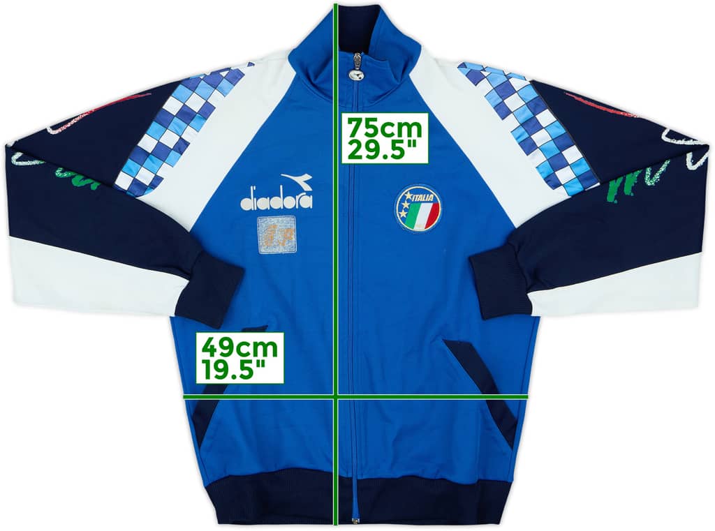 1990 Italy Diadora Track Jacket - 5/10 - (M)