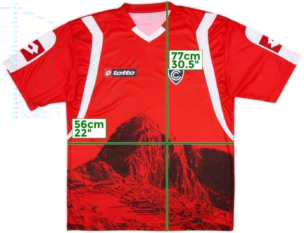 2008 Cienciano Home Shirt - 9/10 - (L)