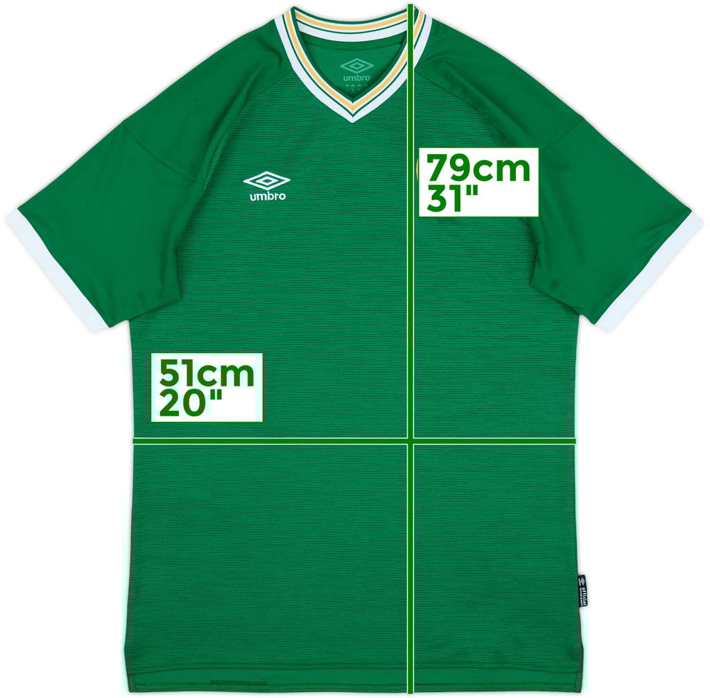 2020-21 Ireland Home Shirt - 9/10 - (L)