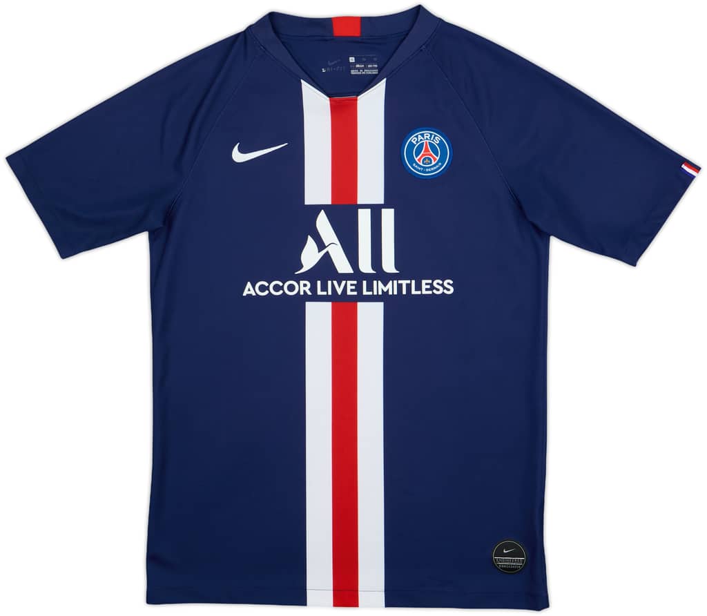 2019-20 Paris Saint-Germain Home Shirt - 9/10 - (XL.Boys)