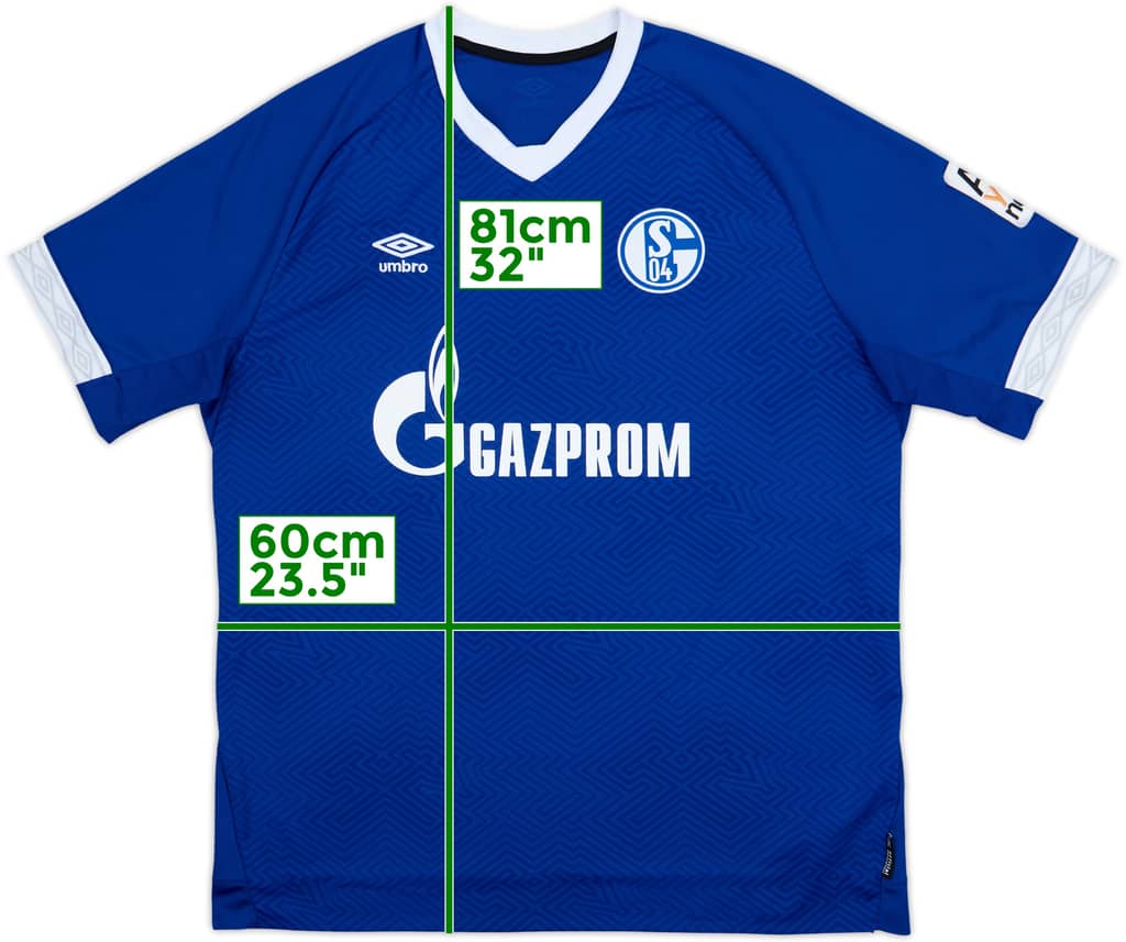 2018-19 Schalke Home Shirt - 8/10 - (XXL)