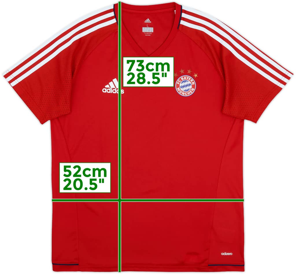 2017-18 Bayern Munich adizero Training Shirt - 6/10 - (L)