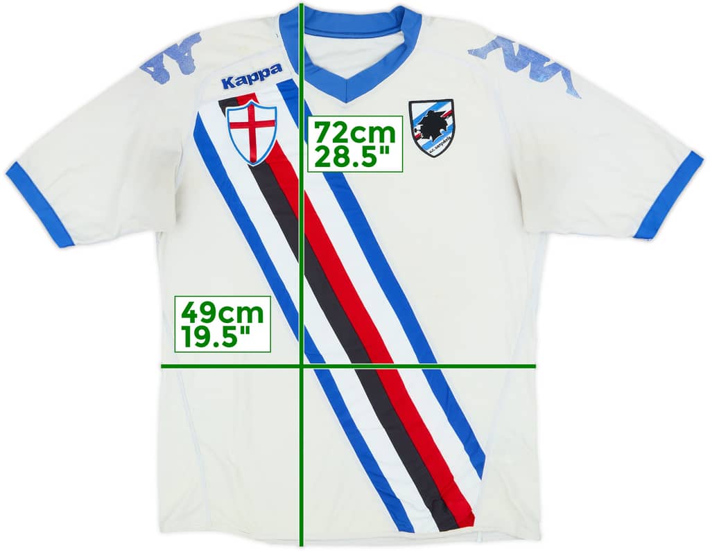 2010-11 Sampdoria Away Shirt - 3/10 - (L)