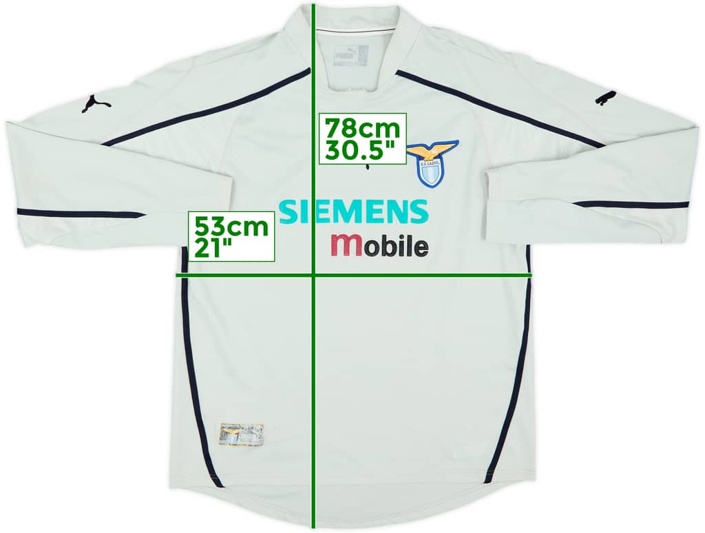 2002-03 Lazio GK Shirt - 5/10 - (L)