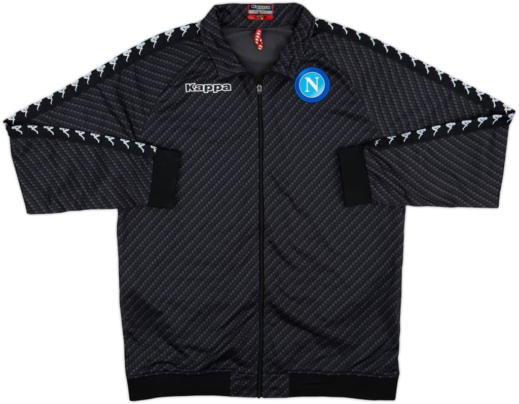 2017-18 Napoli Kappa Track Jacket - 9/10 - (3XL)