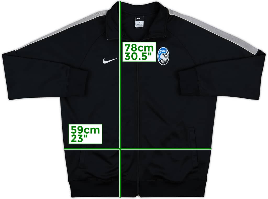 2015-16 Atalanta Nike Track Jacket - 8/10 - (XL)