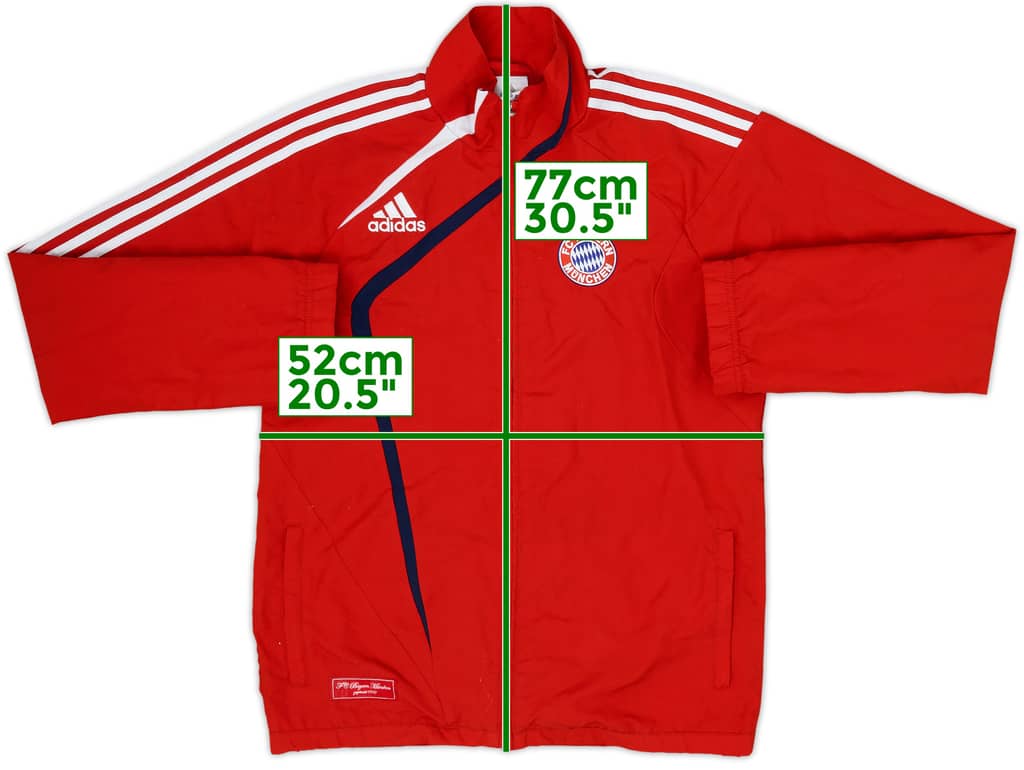 2009-10 Bayern Munich adidas Track Jacket - 9/10 - (XS)