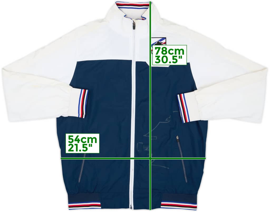 2015-16 Sampdoria Joma Track Jacket - 4/10 - (L)