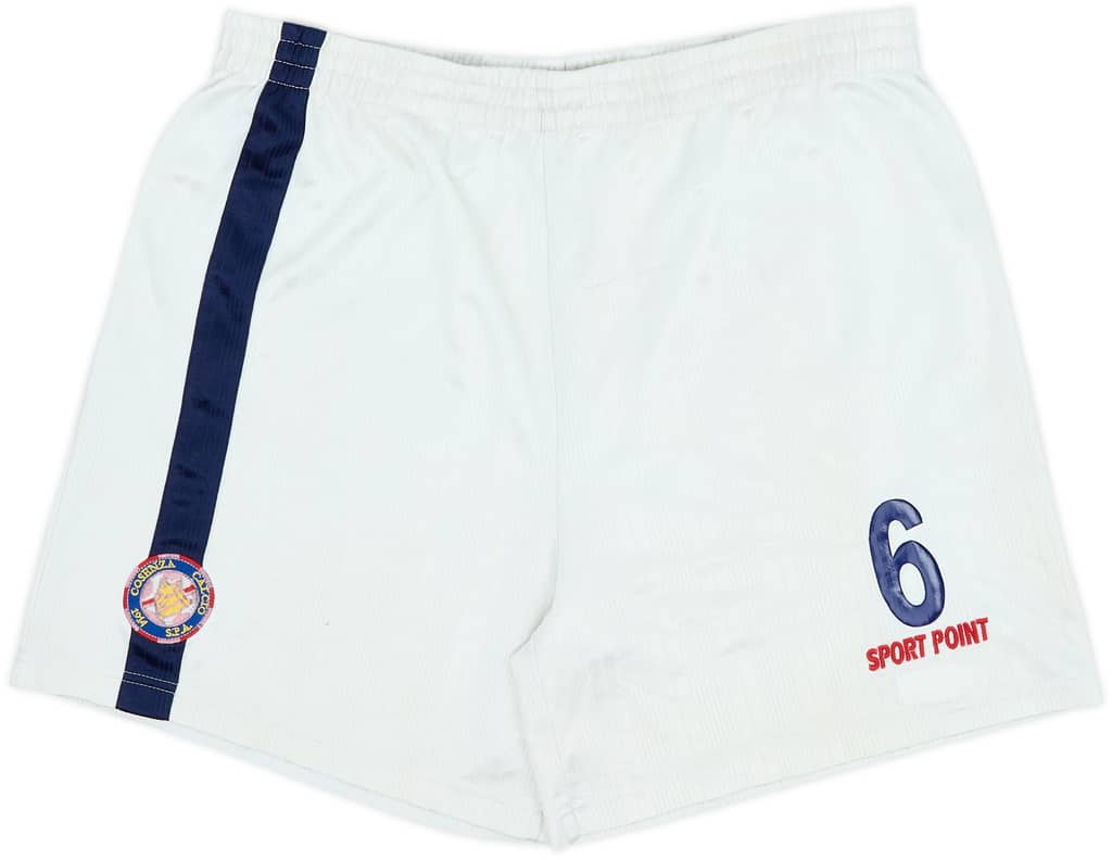 2002-03 Cosenza Player Issue Away Shorts #6 - 7/10 - (XL)