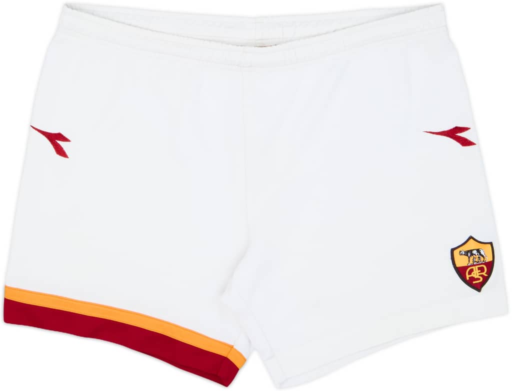 2005-06 Roma Away Shorts - 9/10 - (L)