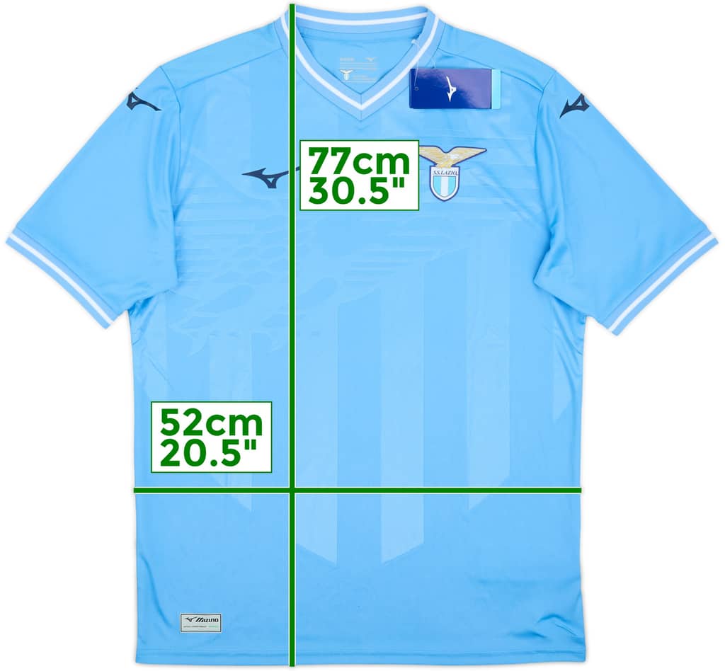 2023-24 Lazio Home Shirt (L)