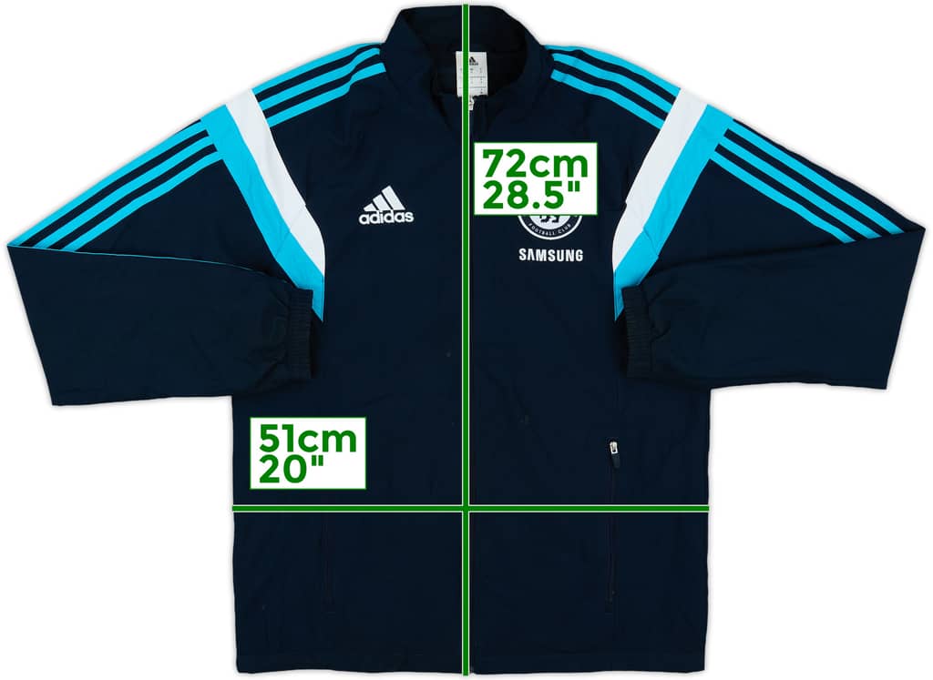 2014-15 Chelsea adidas Track Jacket - 7/10 - (S)