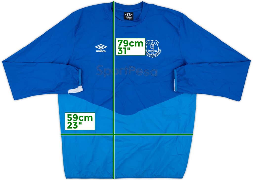 2019-20 Everton Umbro Drill Top - 3/10 - (XL)